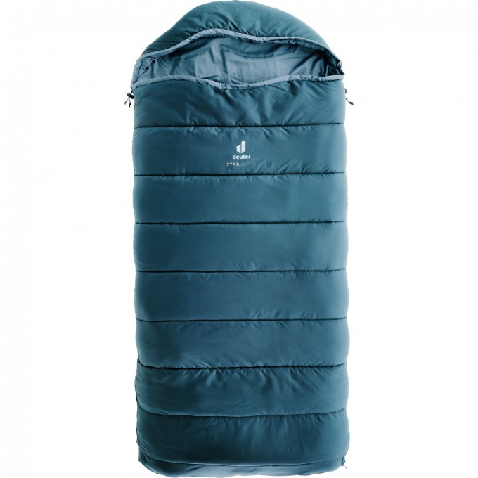 Детский спальник DEUTER 2022 STARLIGHT SQ левый Marine/Slateblue 3720321_1357
