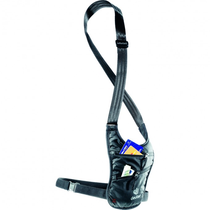 Кошелек DEUTER 2020-21 SECURITY HOLSTER RFID BLOCK BLACK 3942220_7000