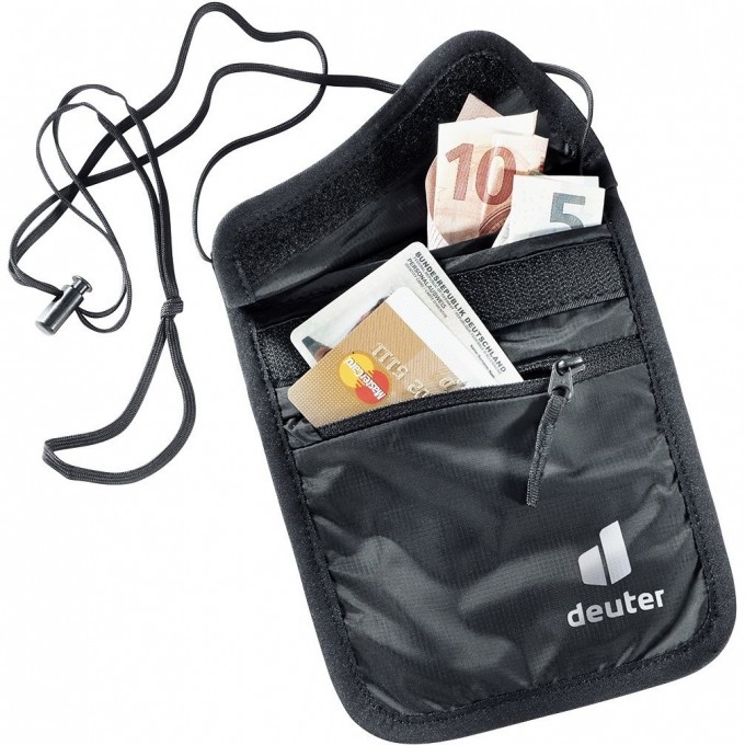 Кошелек DEUTER 2021 SECURITY WALLET II BLACK 3950221_7000