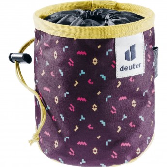Мешок для магнезии DEUTER 2021-22 GRAVITY CHALK BAG I AUBERGINE BLOCKS-TURMERIC Мешок для магнезии DEUTER 2021-22 GRAVITY CHALK BAG I AUBERGINE BLOCKS-TURMERIC