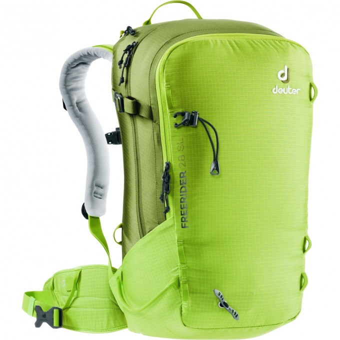 Рюкзак DEUTER 2020-21 FREERIDER 28 SL CITRUS/MOSS 3303221_8204