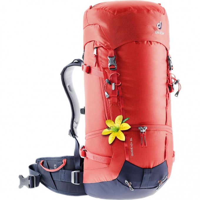 Рюкзак DEUTER 2020-21 GUIDE 42+ SL CHILI/NAVY 3361220_5328