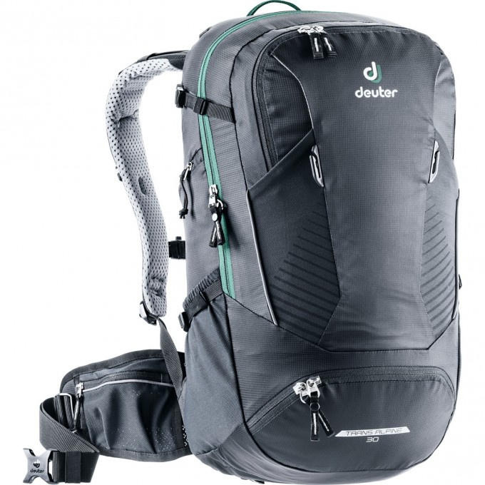 Рюкзак DEUTER 2020-21 TRANS ALPINE 30 BLACK 3205220_7000