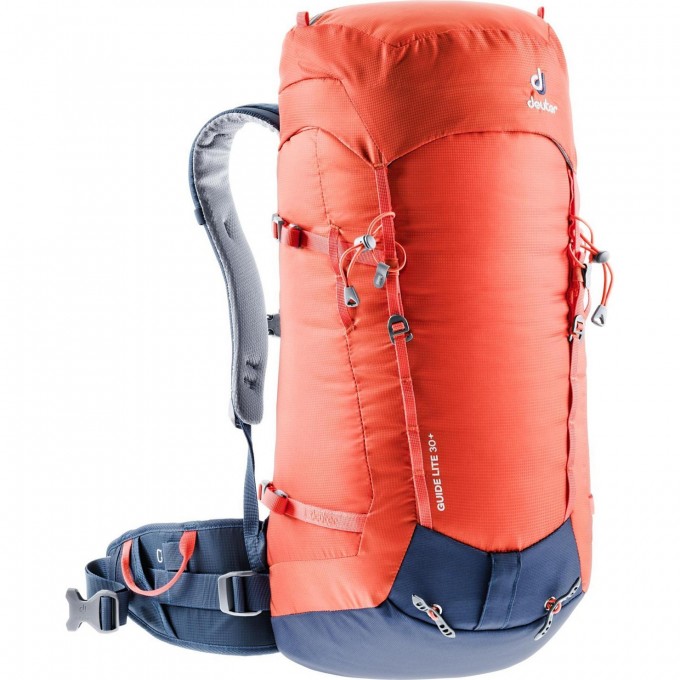 Рюкзак DEUTER 2021 GUIDE LITE 30+ PAPAYA/NAVY 3360320_9311