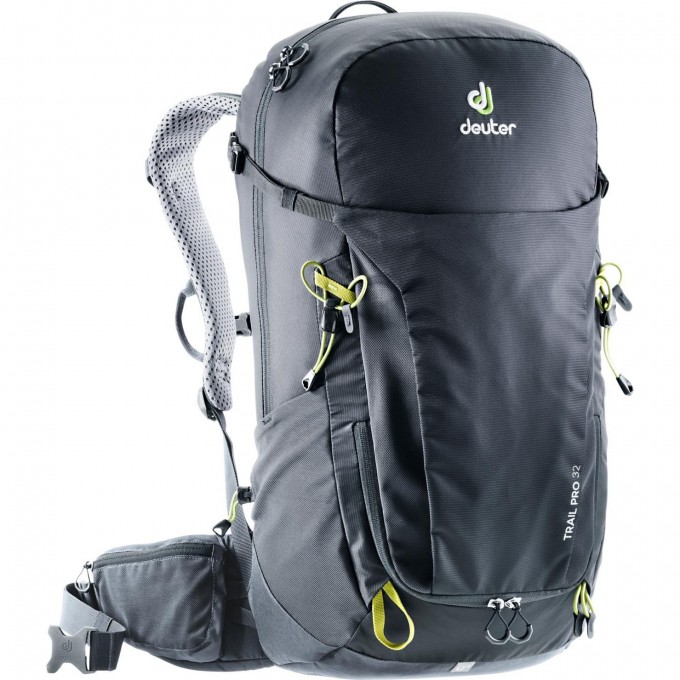 Рюкзак DEUTER 2021 TRAIL PRO 32 BLACK/GRAPHITE 3441119_7403