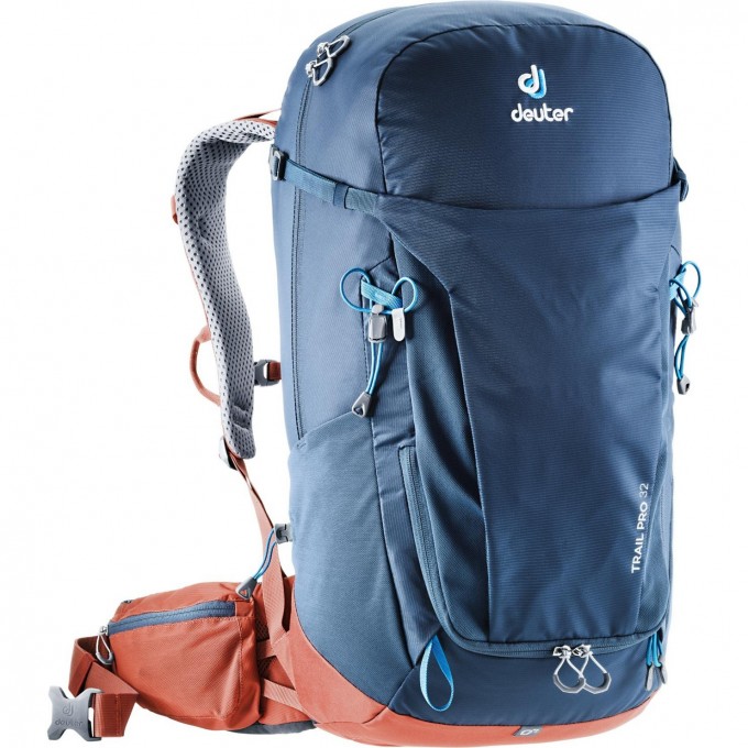 Рюкзак DEUTER 2021 TRAIL PRO 32 MIDNIGHT/LAVA 3441119_3522