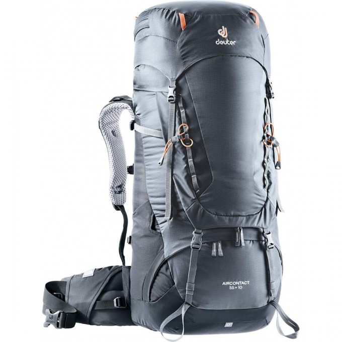 Рюкзак DEUTER AIRCONTACT 55+10 Graphite-black 3320319_4701
