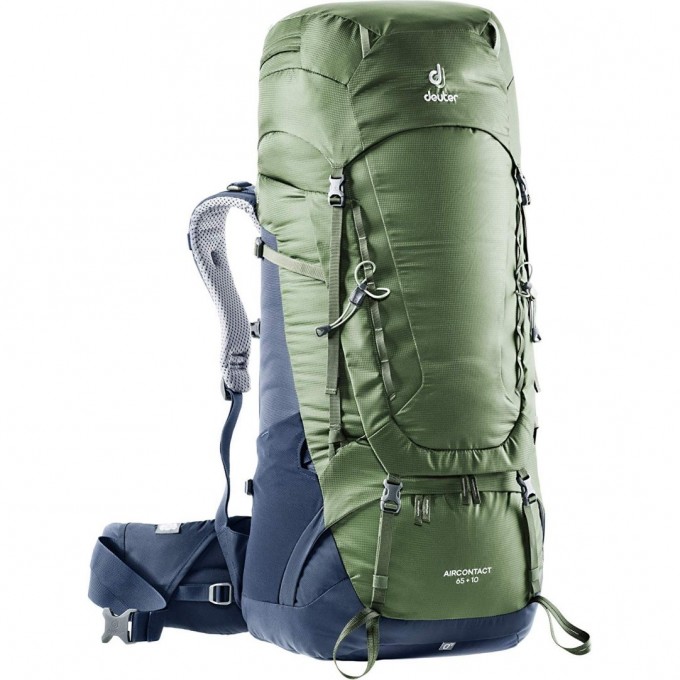 Рюкзак DEUTER AIRCONTACT 65+10 Khaki-navy 3320519_2325