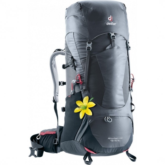 Рюкзак DEUTER AIRCONTACT LITE 45+10 SL Graphite-black 3340218_4701
