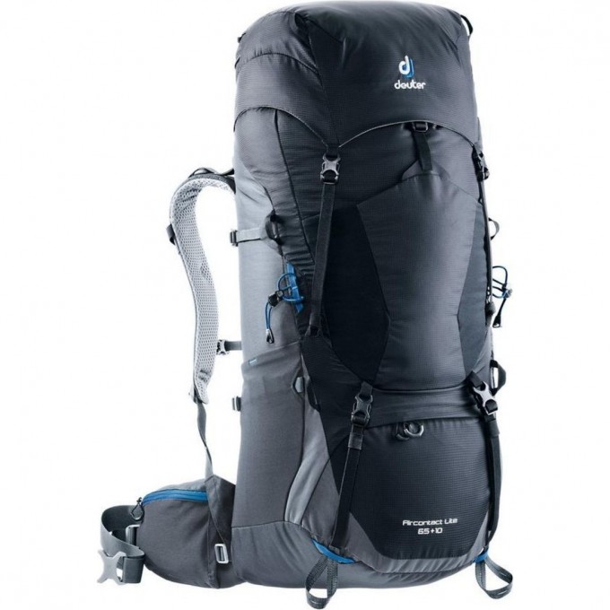 Рюкзак DEUTER AIRCONTACT LITE 65+10 Black-graphite 4340318_7403