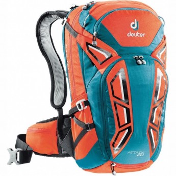Рюкзак DEUTER ATTACK 20 Papaya-petrol Рюкзак DEUTER ATTACK 20 Papaya-petrol