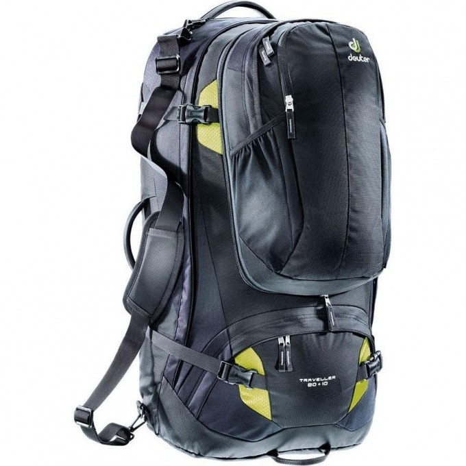 Рюкзак DEUTER TRAVELLER 80+10 Black-moss 3510215_7260