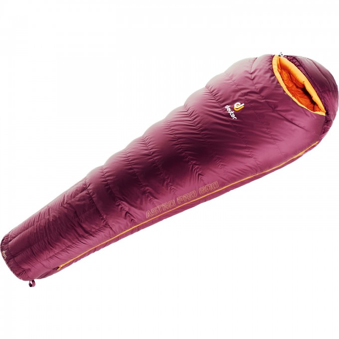 Спальник DEUTER 2020 ASTRO PRO 600 (-10C°) SL Левый Blackberry 3712517_5030