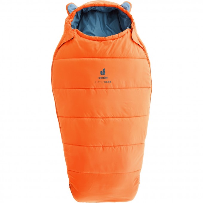 Спальник DEUTER 2022-23 LITTLE STAR левый Saffron/Slateblue 3720021_9315