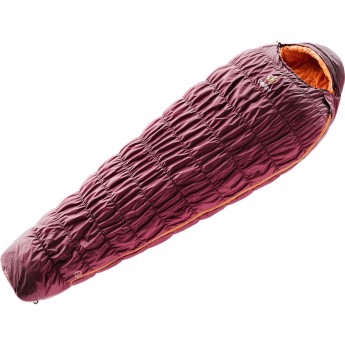 Спальник DEUTER EXOSPHERE -6° SL левый Maron/Mango Спальник DEUTER EXOSPHERE -6° SL левый Maron/Mango