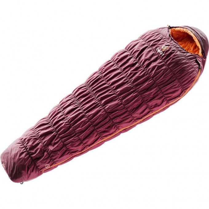 Спальник DEUTER EXOSPHERE -6° SL левый Maron/Mango 3700321_5905