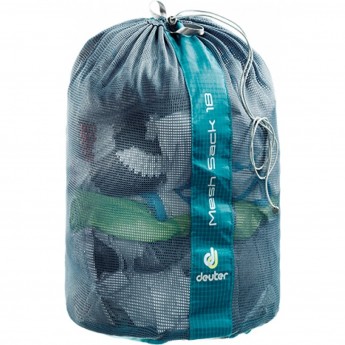 Упаковочный мешок DEUTER MESH SACK 18 Granite-petrol Упаковочный мешок DEUTER MESH SACK 18 Granite-petrol