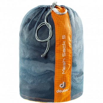 Упаковочный мешок DEUTER MESH SACK 5 Granite-mandarine Упаковочный мешок DEUTER MESH SACK 5 Granite-mandarine